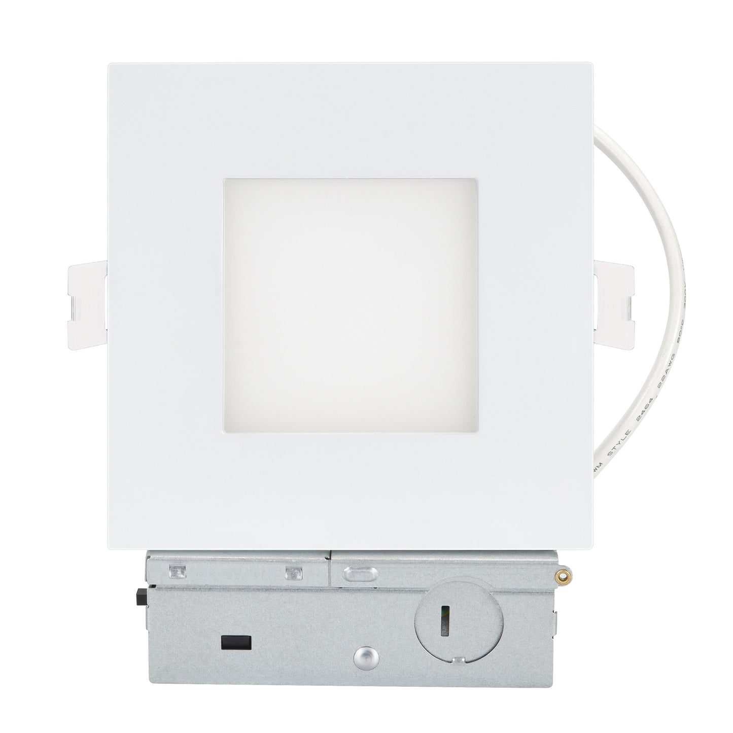 4" Square Slim Panel - 5CCT (White)